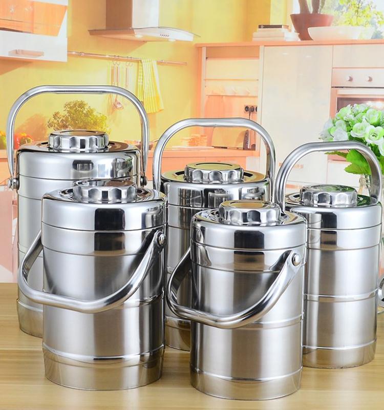 SS304 Lunch Box Thermo Pot  / Insulation Pot with Handle 0