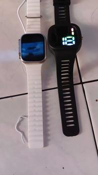 Product Review of [BELI 1 DAPAT 4] JAM SMARTWATCH I8ULLTTRA 2 TALI -TWS- JAM TANGAN FASHION - PELACAK KALORI - PELACAK DENYUT JANTUNG from G**G F**H 1