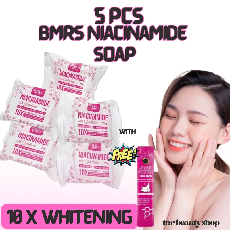 1 PC BMRS Niacinamide with Glutathione Whitening Soap for Dry Skin, Dark Spot, Acne and Oily Skin 10X Whitening Soap Body Care Body Wash - TikTok Shop Philippines 1 PC BMRS Niacinamide with Glutathione Whitening Soap for Dry Skin, Dark Spot, Acne and Oily Skin 10X Whitening Soap Body Care Body Wash - TikTok Shop Philippines