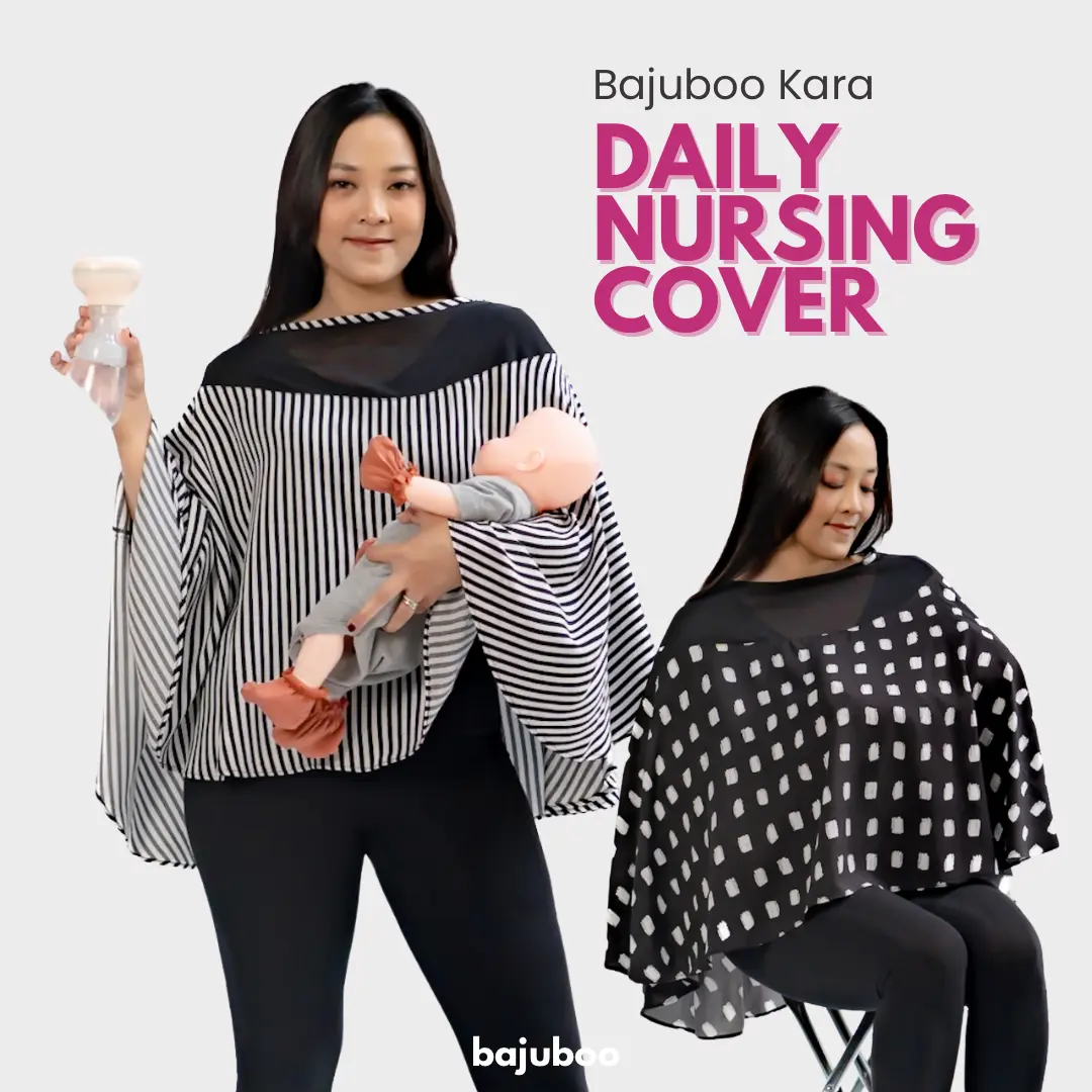 Bajuboo Kara - Daily Nursing Cover - Apron Menyusui Premium