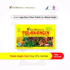 Tolak Angin anti masuk angin 1 Box 12 Pcs - Obat Herbal Alami