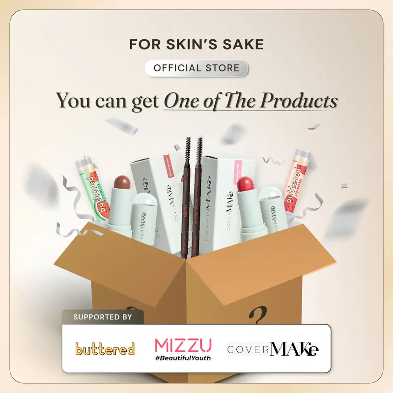 Add on Deals FREE MYSTRY BOX Random Product Min Purchase 400k Mascara Bibir Lipstik Wajah Eyeliner Foundation etc 3