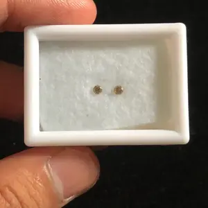 Natural d1amond eropa brown 0.10 ct 2pcs