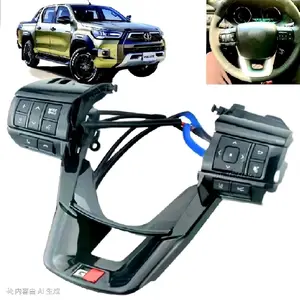 Tombol remote setir toyota fortuner gr, fortuner vrz, innova reborn hilux, rangga, hiace commuter, hiace baru tombol remot pencetan audio stir toyota