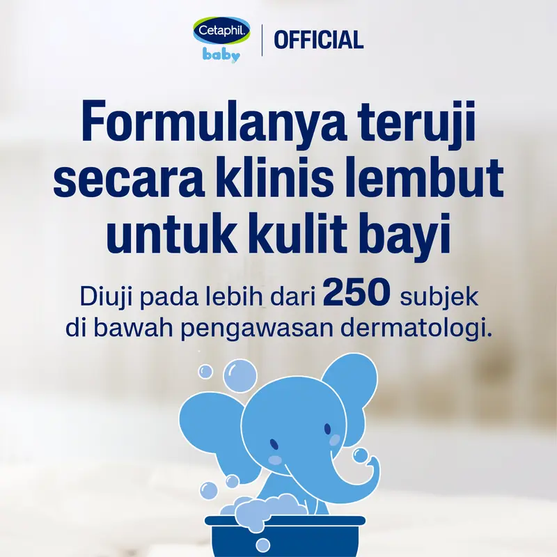 Cetaphil Baby Gentle Wash & Shampoo 230ml dengan Glycerin dan Panthenol Sabun Mandi dan Shampo untuk Perawatan Kulit Bayi 3