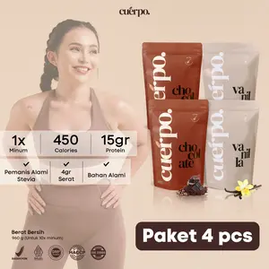 Cuerpo Susu Tinggi Kalori & Protein 960 Gram Bundling 4 Pouch