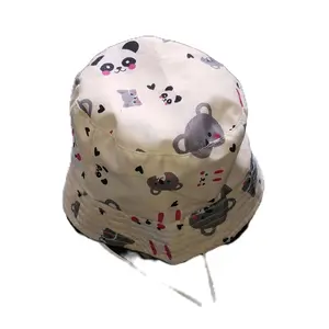 Topi Bucket Motif + Tali Anak-anak (Pria-Wanita)