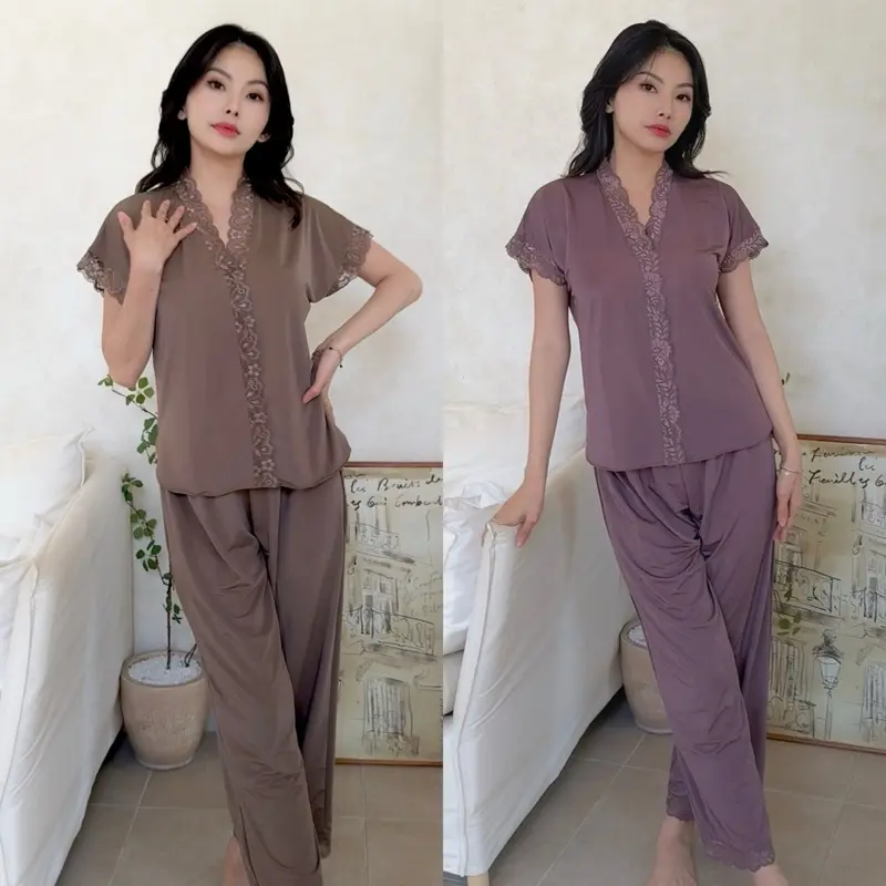 WILDNOD - JASINDA S-5XL (LD 70-140cm) sleepwear celana panjang bahan spandeks