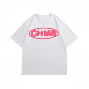 Baju Katun Halus Oversize Gaya Kekinian Cocok Untuk Nongkrong Santai fitted tee boxy mobil shirt produk lokal stroke terbaru daily dicuci dengan tangan saja t-shirt Stiker anime acak yang ditekan panas Polos Bambu Bahan Semi Lengan Pendek Combed Cotton