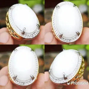 Cincin Pria Akik Mani Gajah Top Akik Model Oval Kategori Jumbo Dimensi 25x18x7mm Cocok Ukuran 6-10 Desain Unik Warna Istimewa
