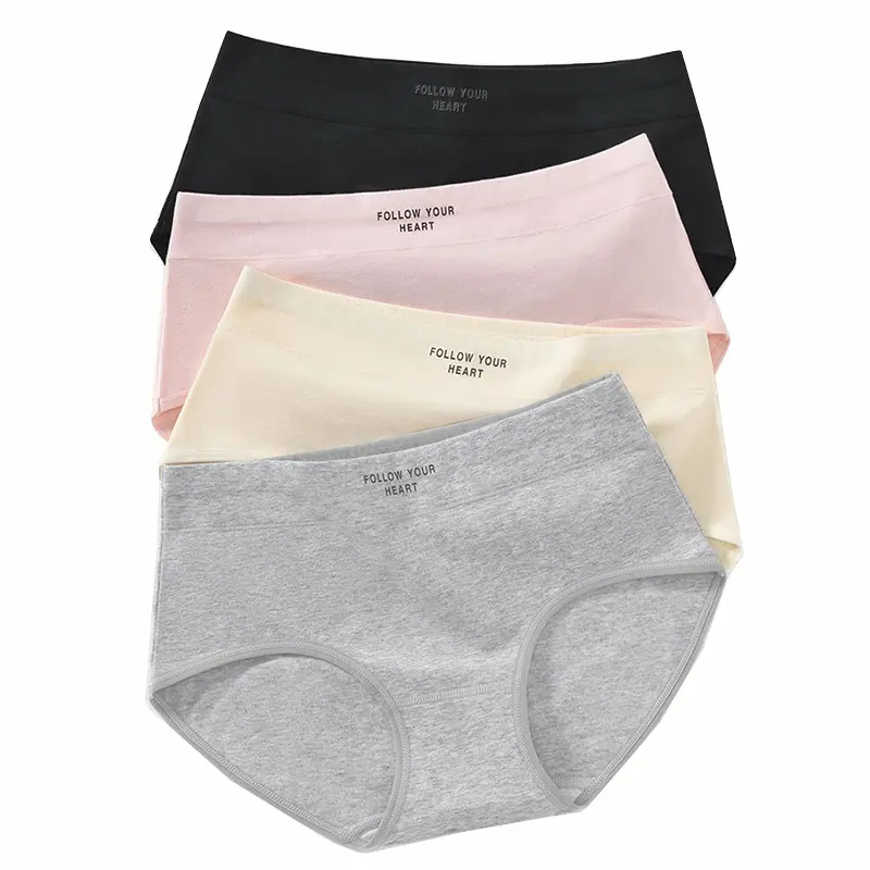Celana Dalam Wanita Katun Surat Fashion CD Bernapas Nyaman
