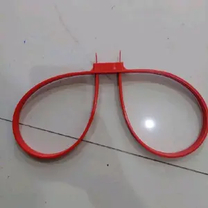 Borgol Plastik Tali ties jatah Polri MERAH dan PUTIH/ Double ties handcuff / Borgol kabel ties Brimob