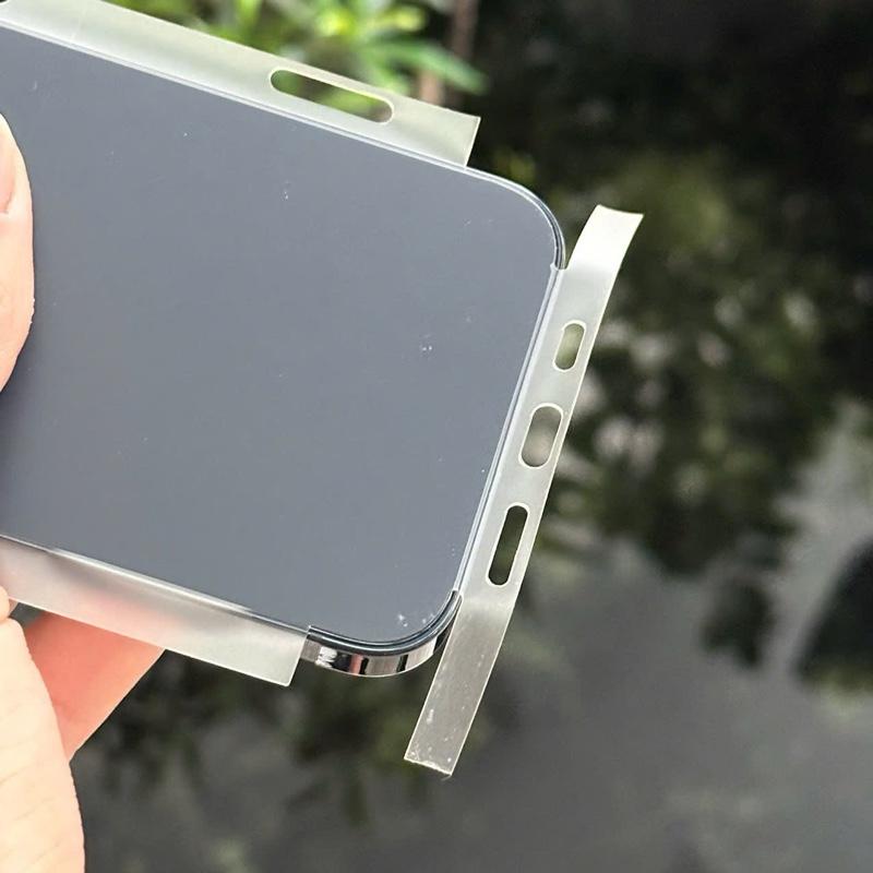 dán ppf nhám full viền 4 lớp khoét táo keo xịn dễ dán có 16promax/15promax/14promax/13