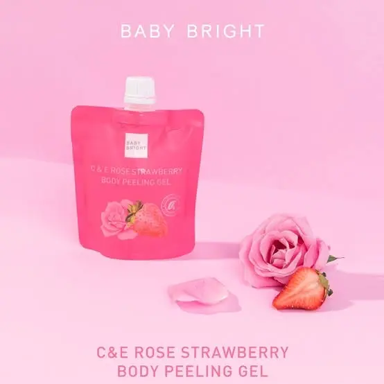 Baby Bright C&E Rose Strawberry Body Peeling Gel