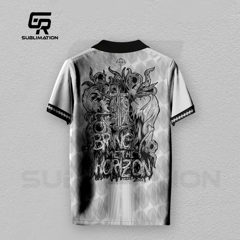 GR BMTH JERSEY VINTAGE KERAH TALI / JERSEY RETRO / JERSEY FUTSAL / JERSEY SEPAKBOLA / HIGH PREMIUM QUALITY JERSEY Sport 3
