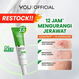 [RESTOCK!!] [NEW UPGRADED] YOU AcnePlus Spot Care Pro Serum Obat Totol Jerawat Obat Jerawat Obat Bekas Jerawat Acid Wajah Acne Spot Treatment Totol Wajah Berjerawat 24 jam Memudarkan bat Jerawat Obat Bekas Jerawat Acid Wajah Acne Spot