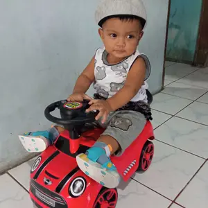 ( FREE KARDUS BUBBLE WRAP) mainan anak Ride on mobil dorong EXOTIC Et-2001 MIMO SHP 709 dengan Musik