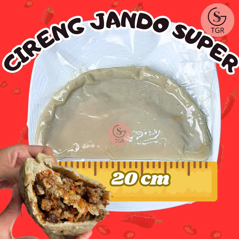 BUNDLING 3 BKS CIRENG SUPER JUMBO [JANDO,KEJU,AYAM] 1