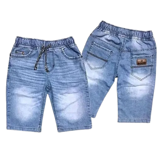 celana jeans pendek anak laki laki 161820 bahan stret 10 ons blit premium