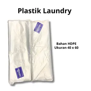 Kantong Plastik Laundry HDPE/Plastik HDPE Laundry/kantong Laundry murah isi banyak