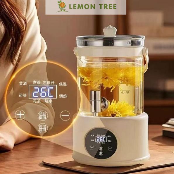 Ấm Đun Nước Giữ Nhiệt Đa Năng 8in1 - 4L Thủy Tinh Borosilicate - 8 Chức Năng - Giữ Ấm 48 Giờ