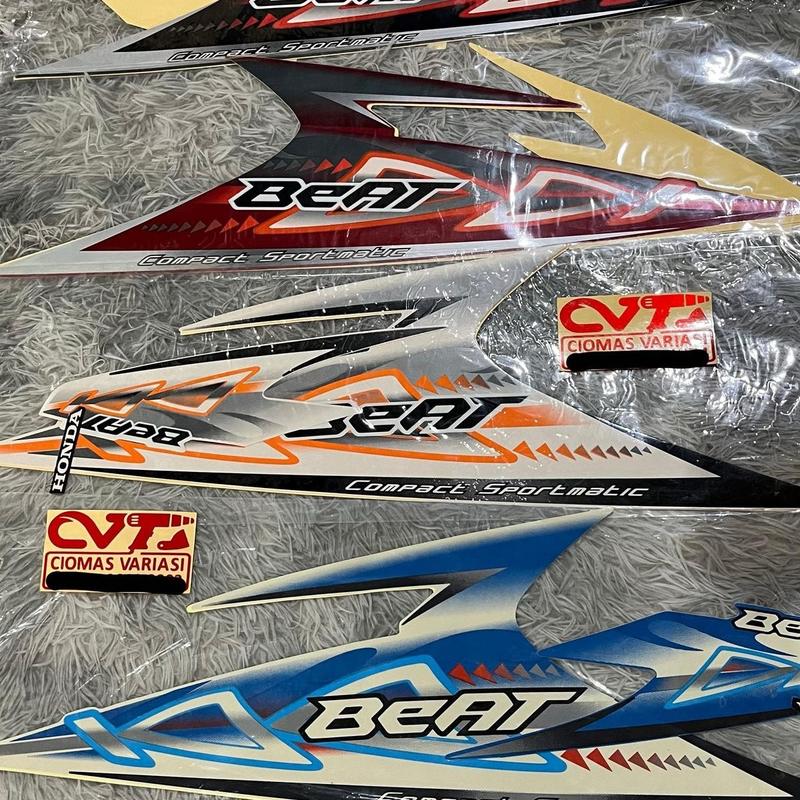 Stiker striping body motor beat karbu 2012 Motorcycle 2