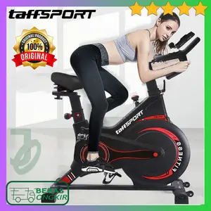 Sepeda Statis Fitness Gym Spinning Bike Adjustable with Bluetooth TaffSPORT HF-2122