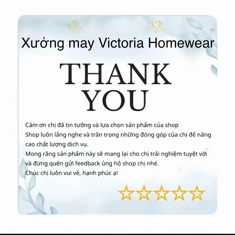 Phiếu cảm ơn - Sản phẩm có vấn đề mong b đừng vội đánh giá 1saooo hãy liên hệ shop để dc hỗ trợ nhanh nhất. Shop cảm ơn!