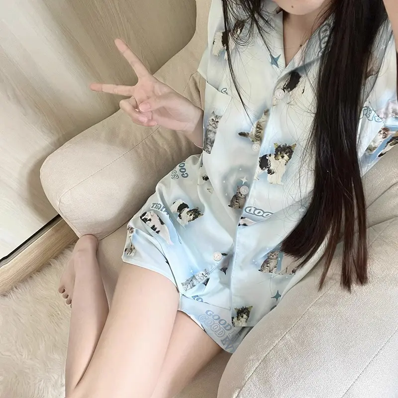 Piyama Set Baju Tidur Setelan Baju Rumah Import Cute High Quality Premium BS-5723