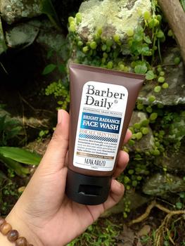 Product Review of Barber Daily Bright Radiance Face Wash 100mL Facial Kering Kotoran Membersihkan Mencerahkan from D**z s**i 0