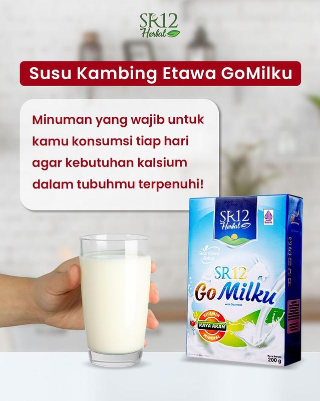 Gomilku SR12 Susu Bubuk Etawa Tanpa Gula Rasa Original 4