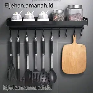 PROMO..Rak dapur Rak bumbu gantung Rak penyimpan bumbu Rak bumbu tempel dingding