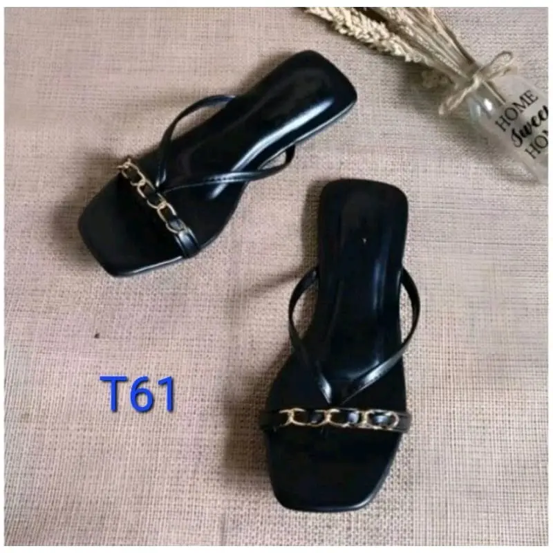 Sendal Wanita Jepit Rante 03 - Sandal Karet Selop - Shoes 4