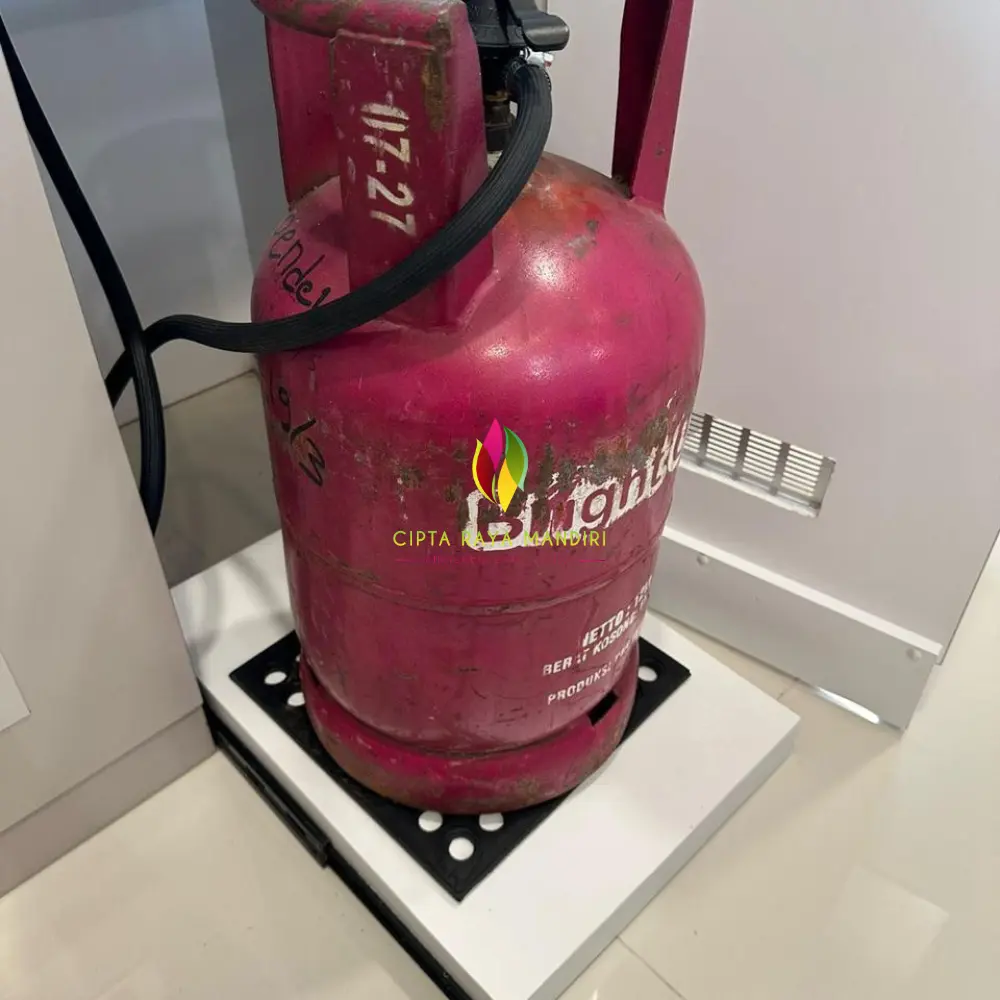 Alas Karet Anti Slip Serbaguna 30 x 30 untuk Tabung Gas - Tek Taf