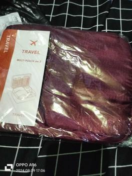Product Review of PIFACIA Cosmetic Bag POLOS Tas Kosmetik Travel Bag Multifungsi from K**2 3