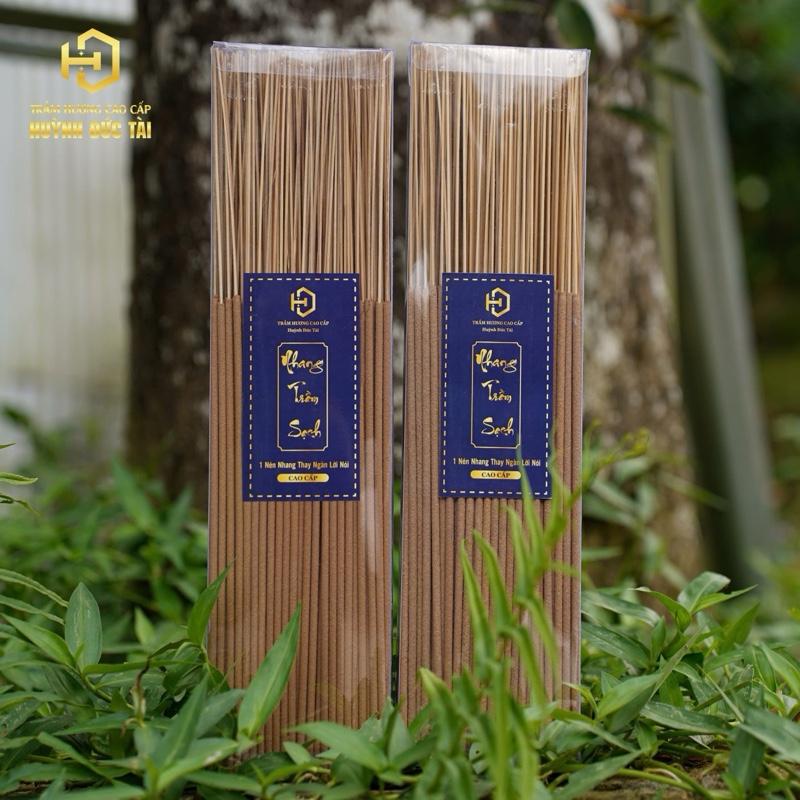 Nhang Trầm Sạch Trầm Hương Tự Nhiên Loại Cao Cấp Hộp Dài 40cm-1KG