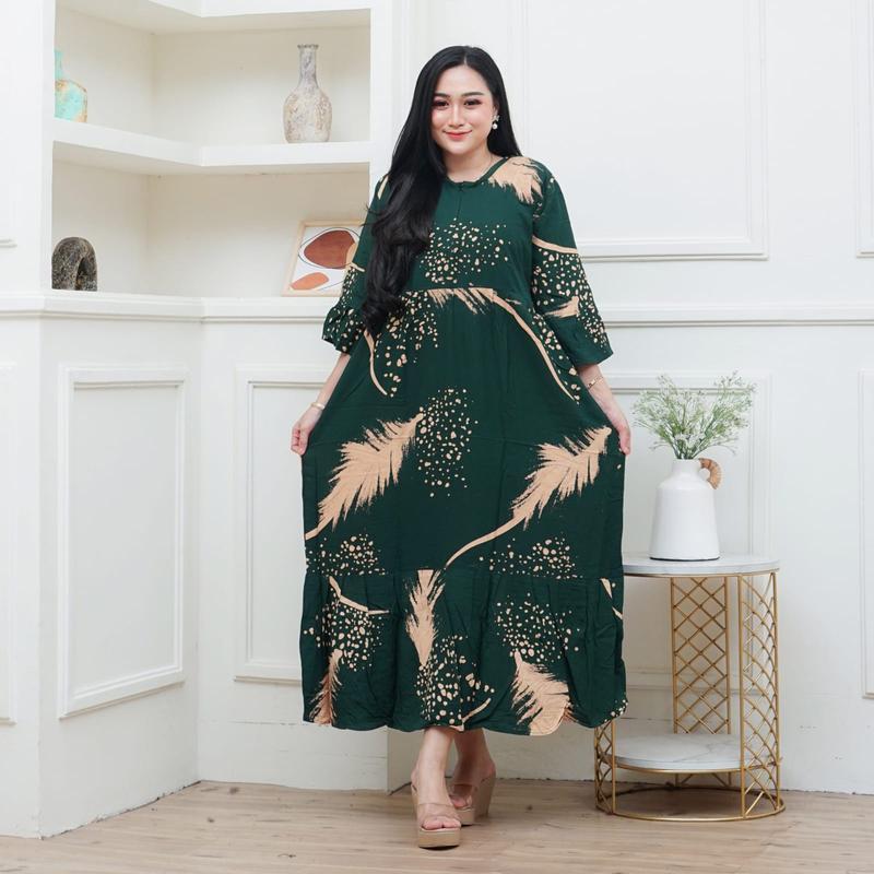 (BISA COD) PROMO Daster Busui Batik Motif Pekalongan Premium Cap 3