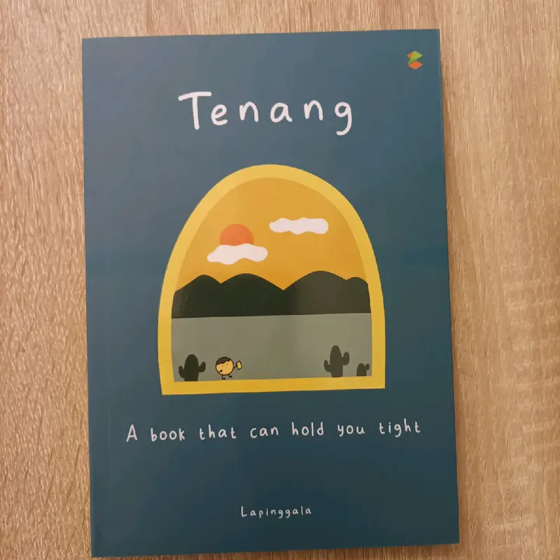 paket 2 buku aku titip dia ya & tenang // kertas kuning bookpaper 1