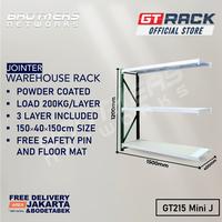 Gambar RAK GUDANG BESI GT RACK GT215 MINI WAREHOUSE RACK 200KG TINGGI 3 SUSUN 1.2 METER LEBAR 40CM PANJANG 1.5M - STARTER dari BrothersNetworks Kota Administrasi Jakarta Barat 3 Tokopedia