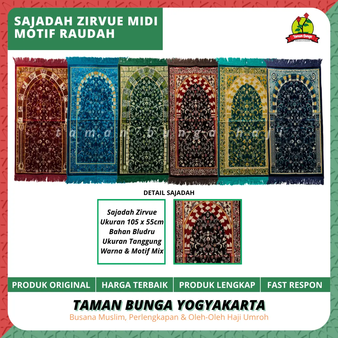 SAJADAH MIDI ZIRVUE 105cm x 55cm