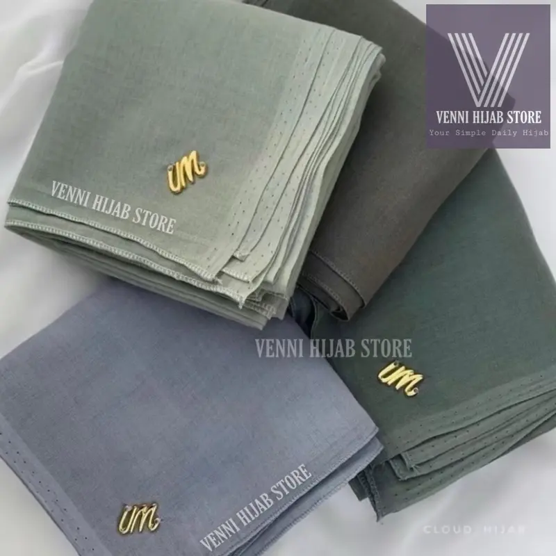 PARIS ORI UMAMA SCARF Square Voal Jilbab 6
