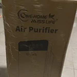 MISS LIFE Air Purifier Pembersih Udara HEPA Filter UV Ion Negatif Hemat Listrik Penyaring Debu Bau Tidak Sedap Alergen Partikel Halus Bulu Hewan Peliharaan untuk Kamar Tidur Ruang Tamu Ruang Keluarga Ruang Anak Rumah Apartemen Ruang Kerja Udara Bersih