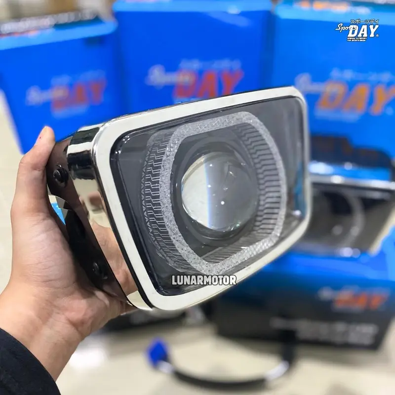 DAYMAKER RX KING BILED RGB BATOK HITAM SPORTSDAY LAMPU DEPAN RXKING GL 3