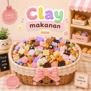 !!HANYA DI LIVE!! 400ML CLAY FOOD SPESIAL multiguna untuk strapphone, ganci, maupun kerajinan lainnya