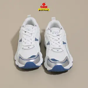 Fani Sepatu Sneakers Wanita Korean Style Anti Slip Warna White Stylish Sport Outdoor Sport Shoes Active Foamz Sole V2.0 Sepatu  C9018