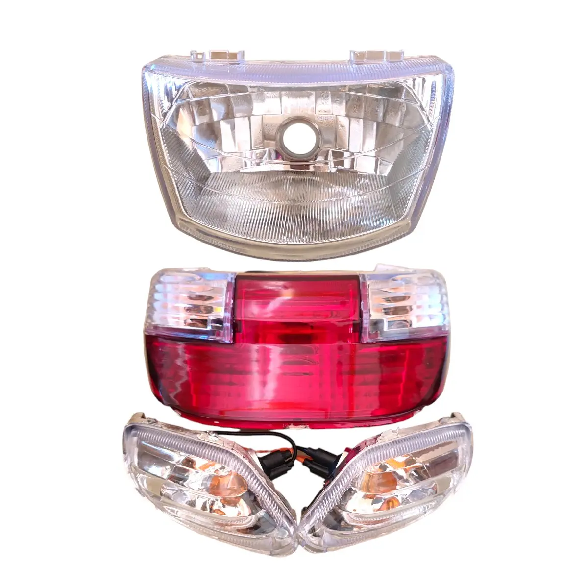 Paket Lengkap Reflektor Set Stoplamp dan sein depan fiz R / vega R lama Lampu Motorcycle Kendaraan