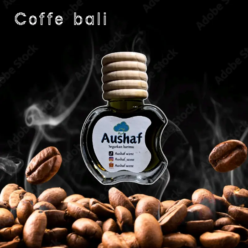 AUSHAF PARFUM MOBIL PENGHARUM RUANGAN CAR AIR FRESHENER KOPI BALI ANTI MUAL 0