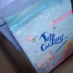 PAWSITIVE VIBES Tofu Candy Cat Litter 7L Pasir Kucing Harum - Pasir Kucing Gumpal Pasir Kucing Soya
