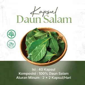 KAPSUL DAUN SALAM | HERBAL | HALAL