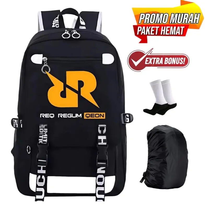 TAS RANSEL PRIA TERMURAH RANSEL SEKOLAH TAS PRIA DISTRO KEREN TERBARU  RANSEL KANVAS KAPASITAS BESAR TAS PUNGGUNG Backpack Wanita 2